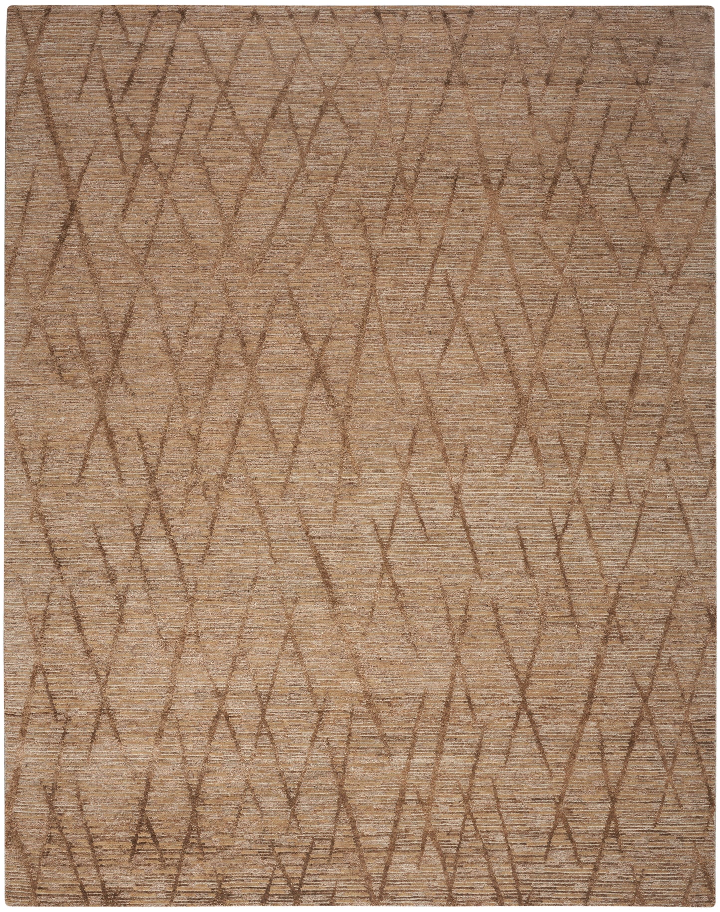 Nourison Home OCEAN OCP02 Saddle Contemporary Knotted Rugs