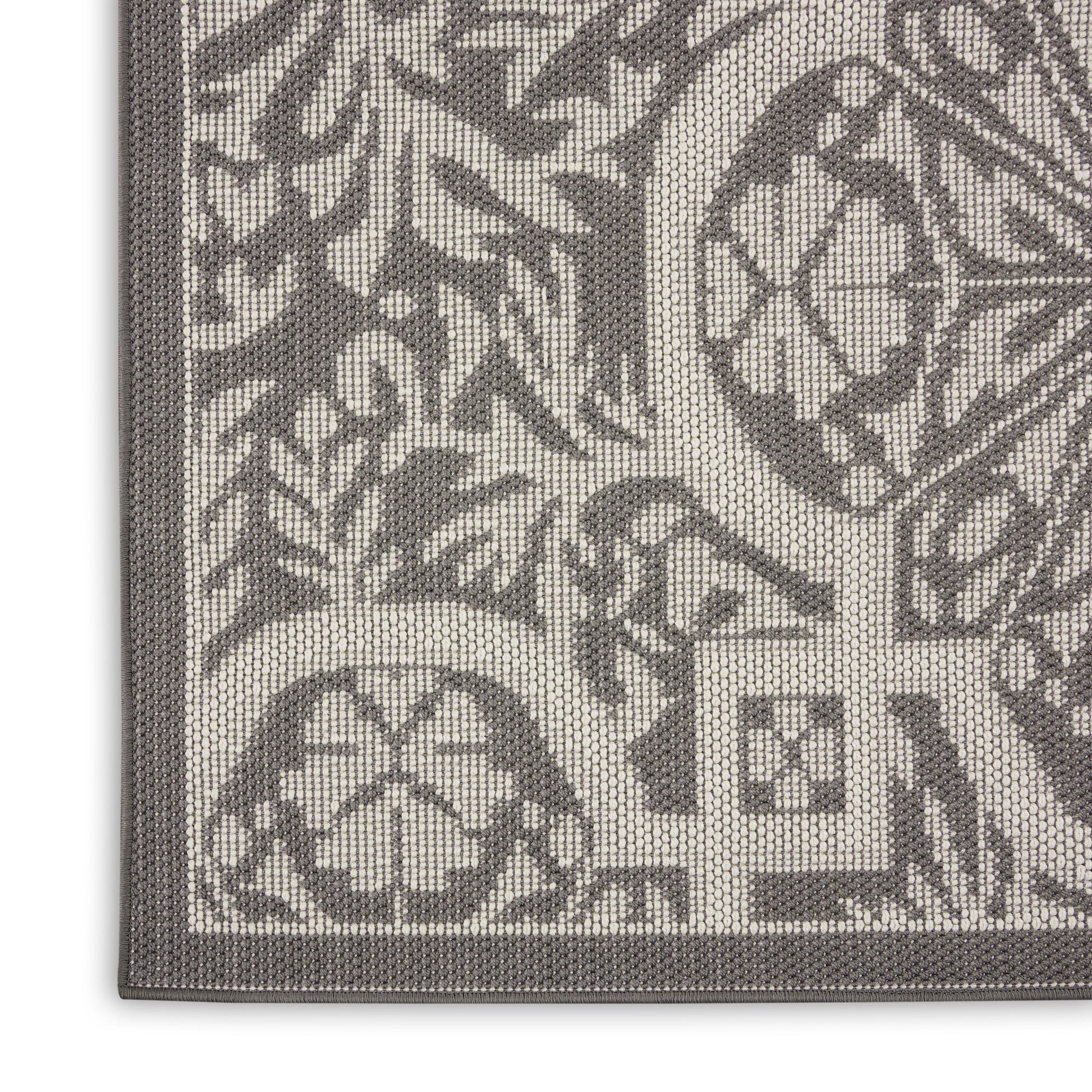 Nourison Home Aruba  Ivory Grey  Transitional