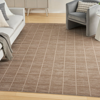 Nourison Home Serenity Home  Mocha Ivory  Contemporary