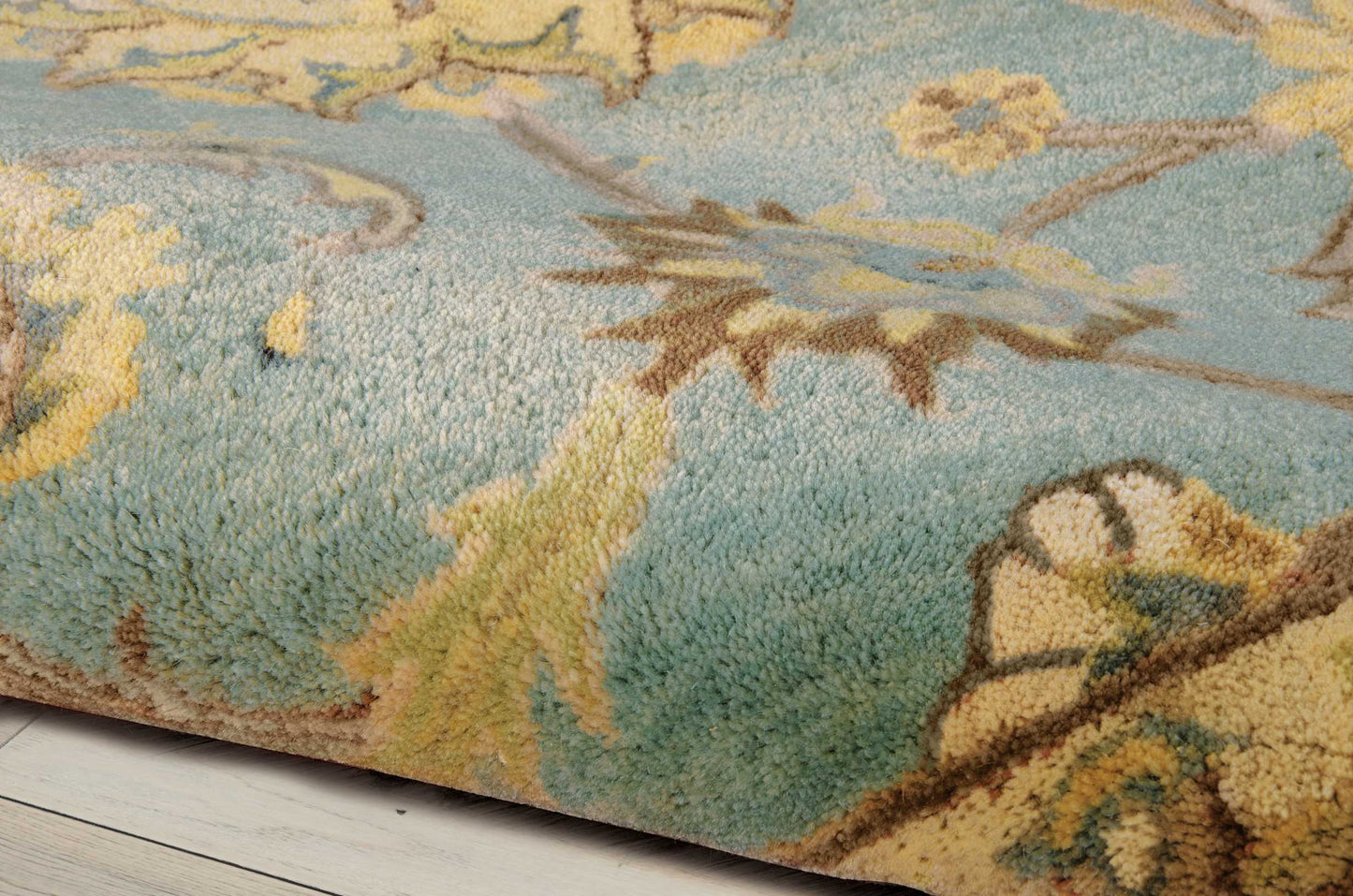 Nourison Home Jaipur  Light Blue  Traditional