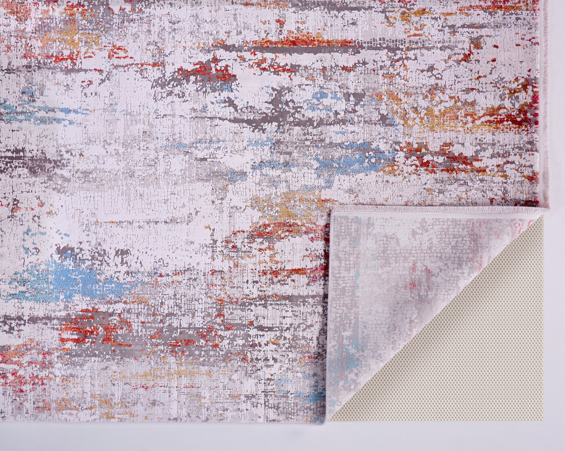 Feizy Cadiz 3903F Ivory Multi Modern/Industrial/Luxury & Gla Machine Woven Rug - Rugs - Feizy - Atlanta Designer Rugs