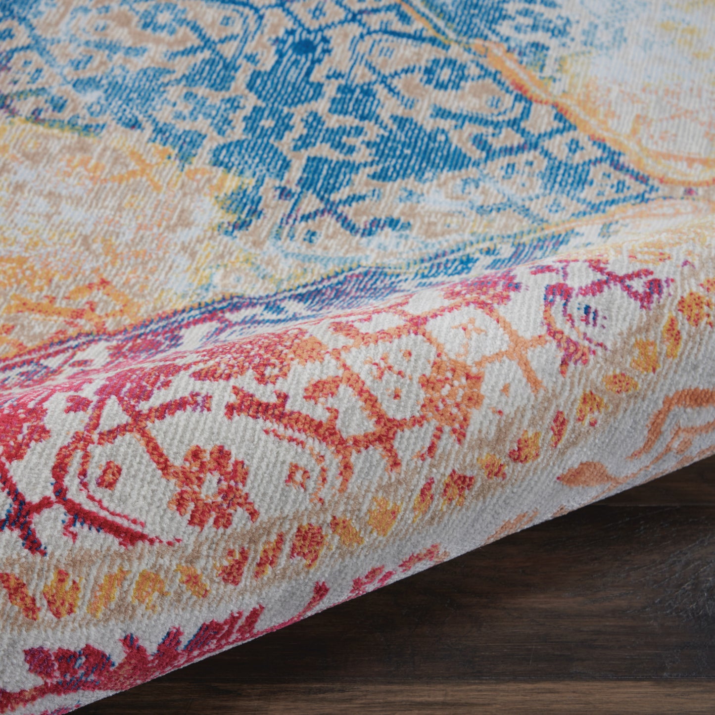 Nourison Home Ankara Global  Ivory Multicolor  Transitional