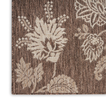 Nourison Home Garden Oasis  Mocha  Contemporary