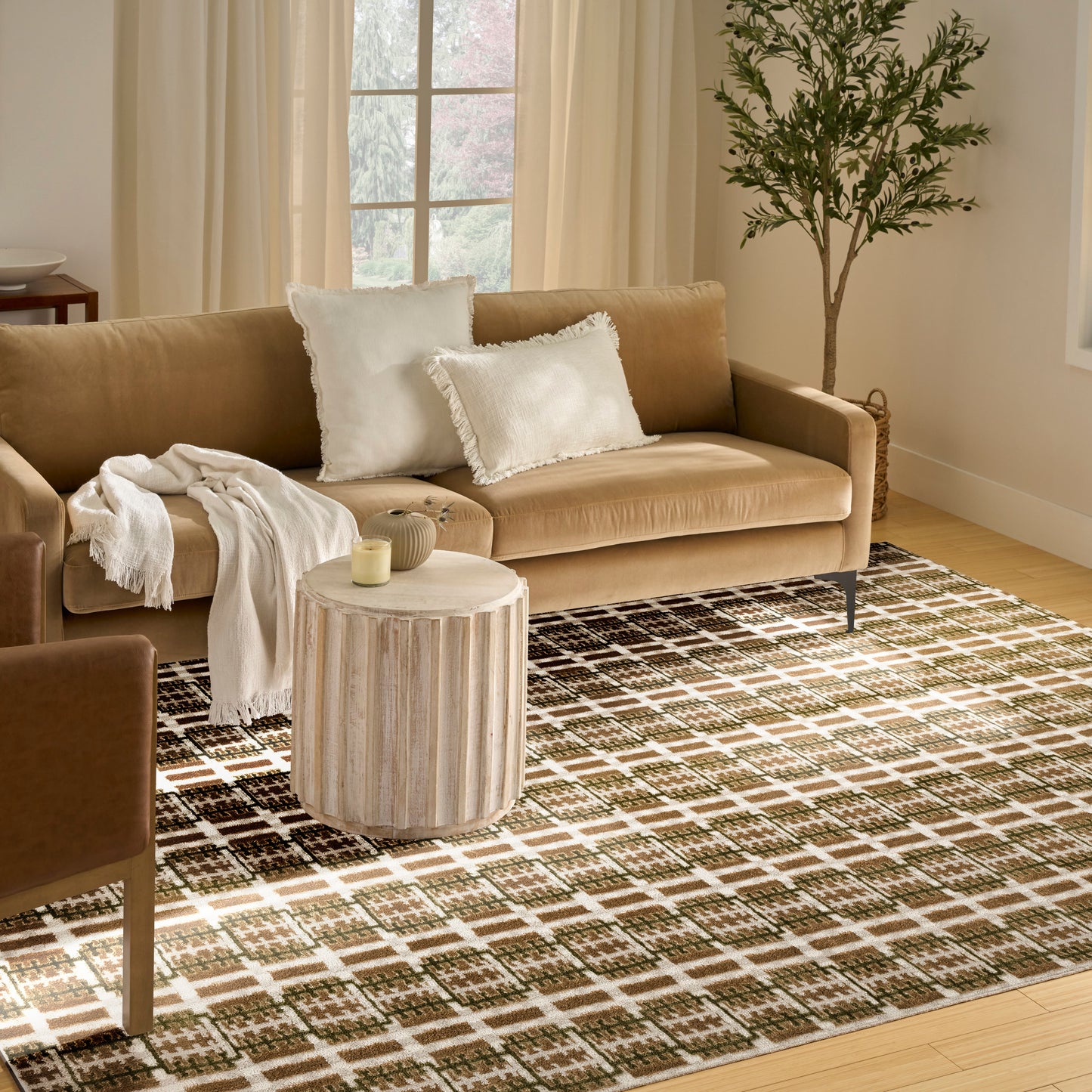 Nourison Home Nordic  Multicolor  Contemporary