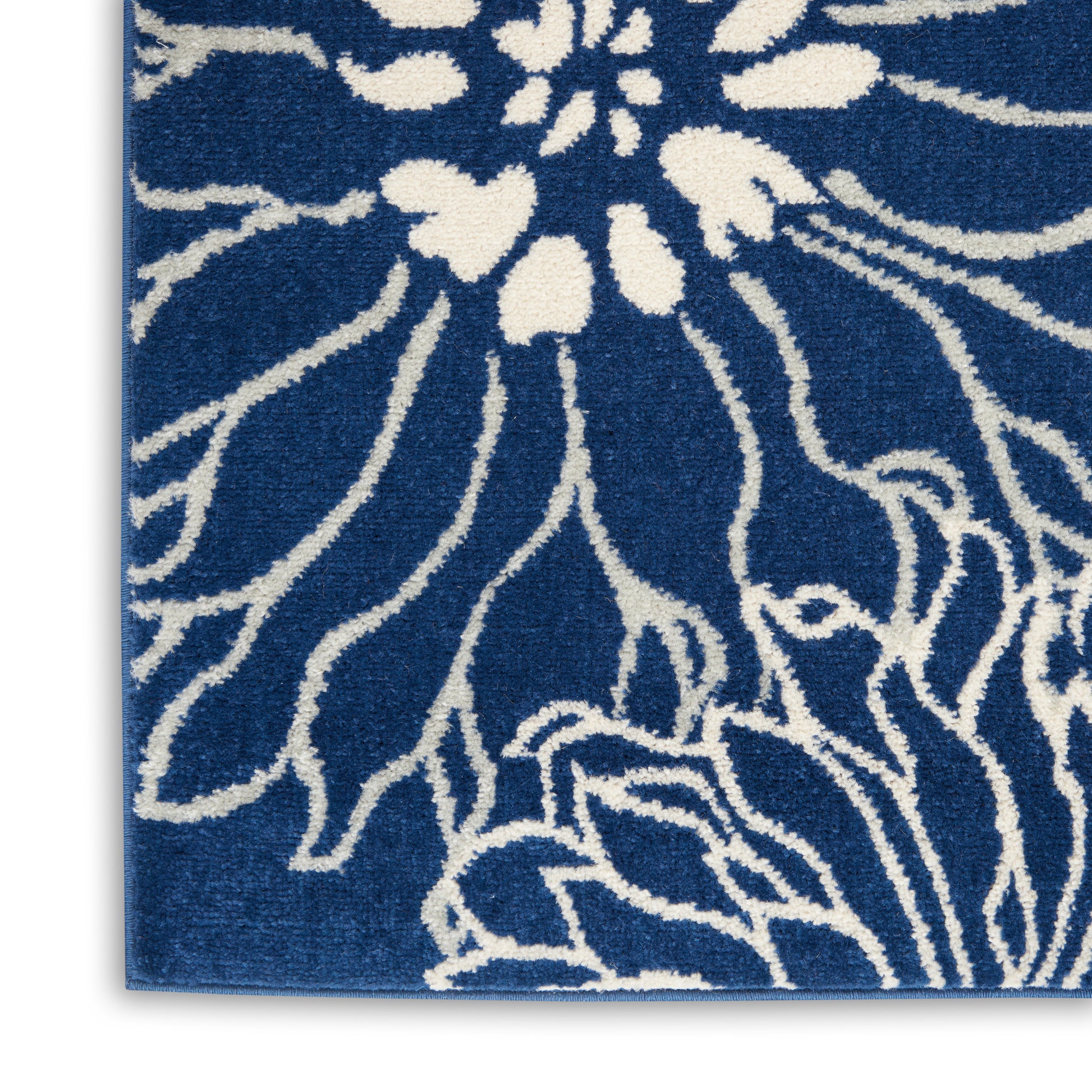 Nourison Home Passion  Navy Ivory  Contemporary
