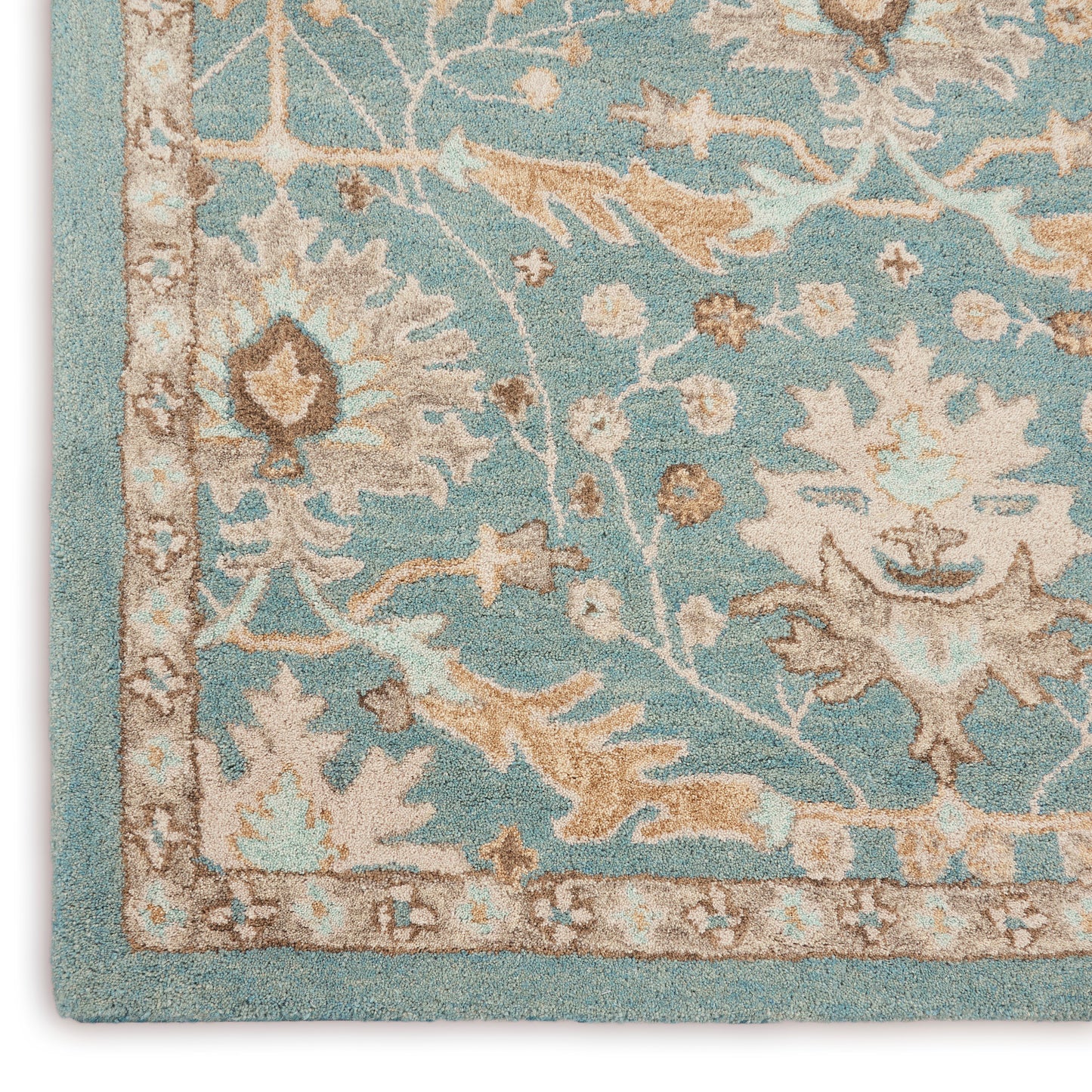 Nourison Home Jazmine  Blue  Traditional