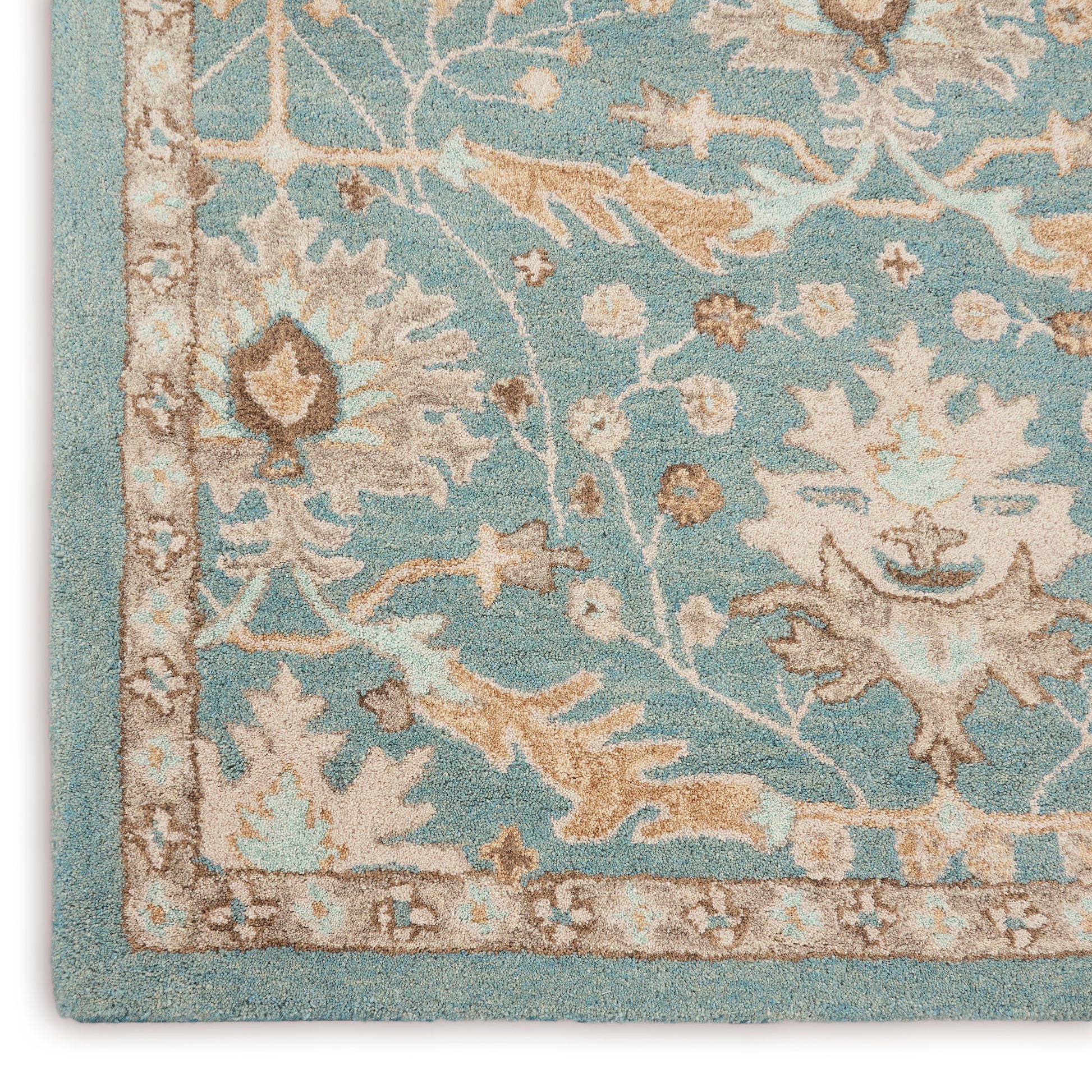 Nourison Home Jazmine  Blue  Traditional