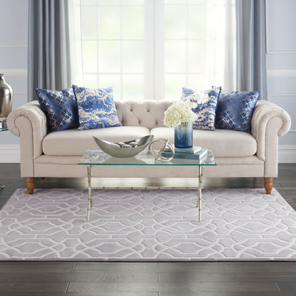 Nourison Home Joli  Grey White  Contemporary