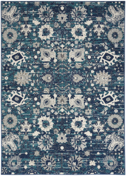 Nourison Home Passion PSN01 Surf Transitional Power-loomed Rugs