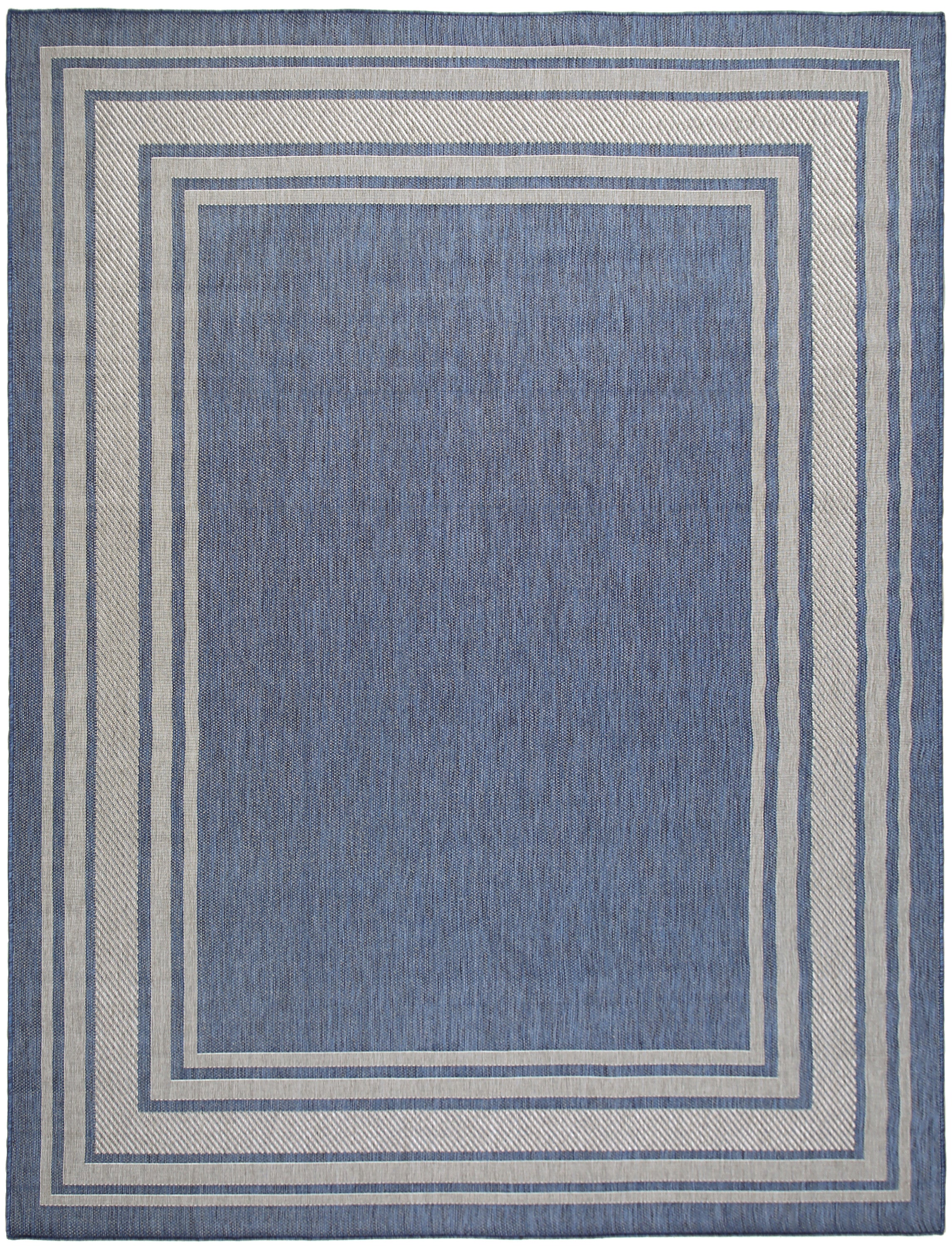 Nourison Home Horizon Indoor/Outdoor HOZ03 Denim Contemporary
