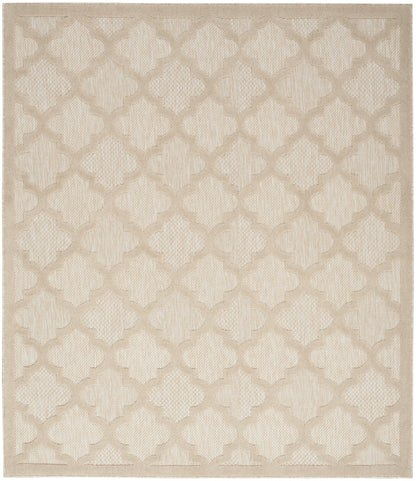 Nourison Home Easy Care NES01 Cream Contemporary Flat Weave Rug