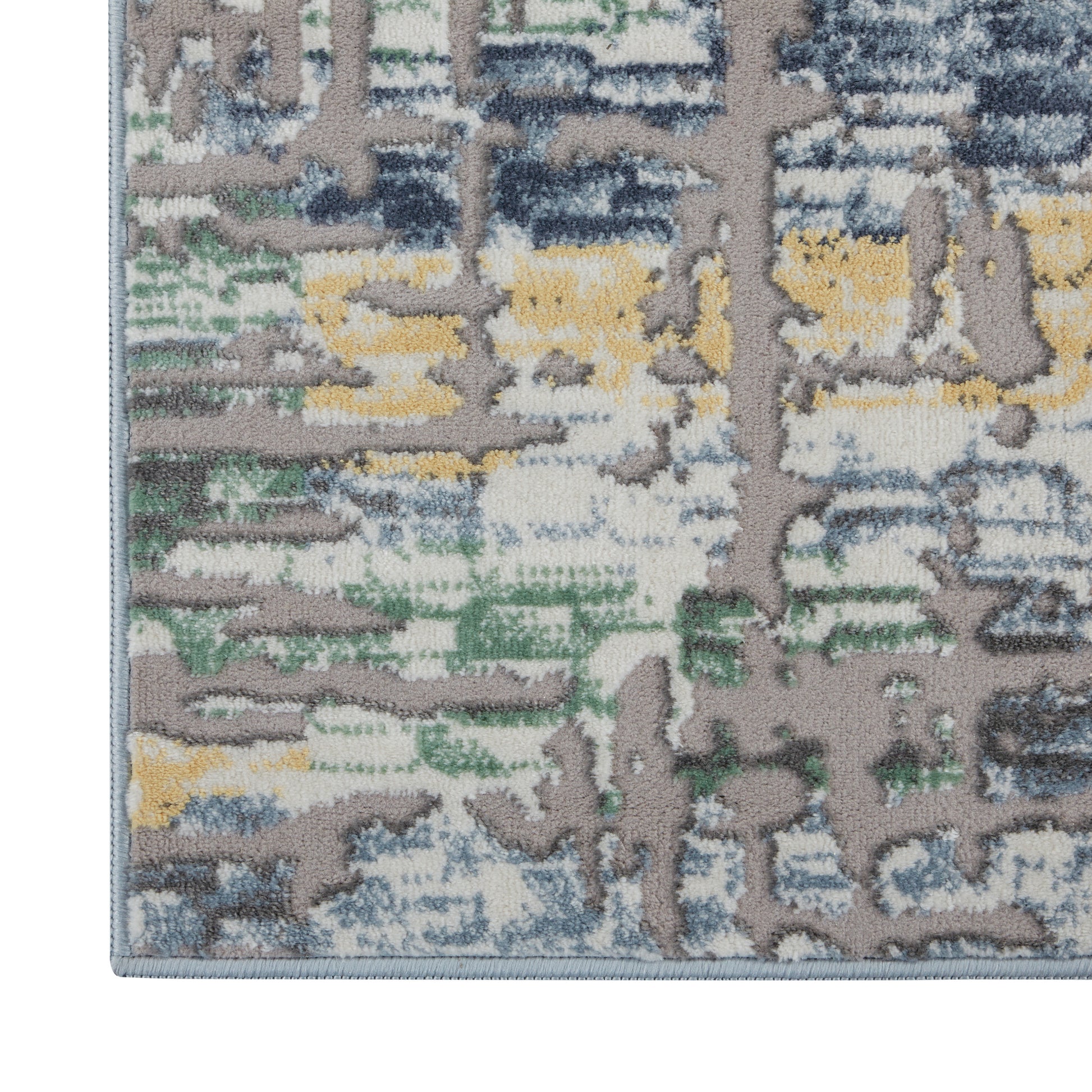 Nourison Home Urban Chic  Grey Multicolor  Contemporary