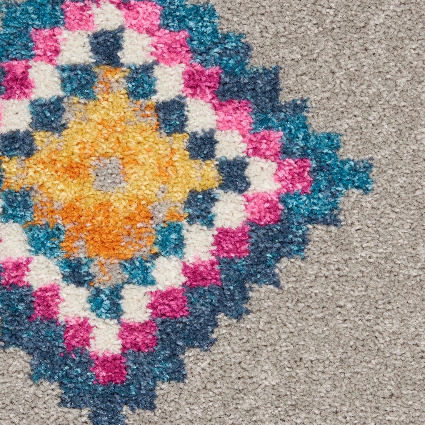 Nourison Home Passion  Grey Multicolor  Transitional