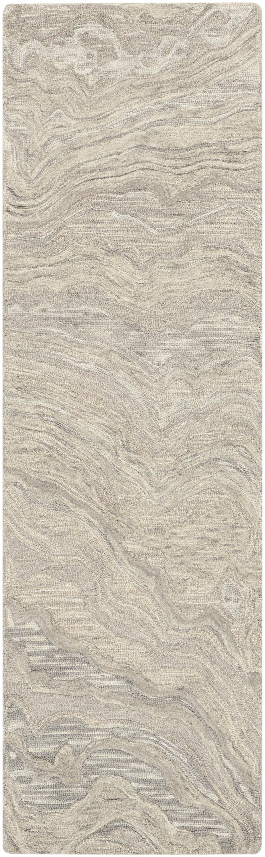 Nourison Home Graceful GRU01 Grey Contemporary Hand Tufted Rug