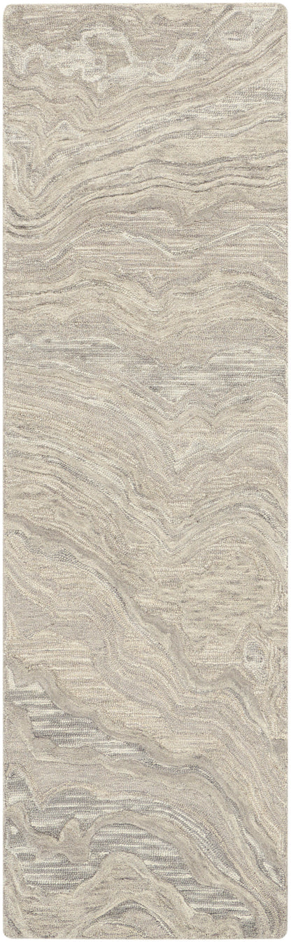 Nourison Home Graceful GRU01 Grey Contemporary Hand Tufted Rug