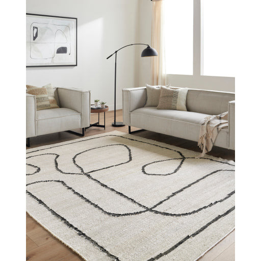 Surya Diane DAI-2310 Cream Modern Woven Rug