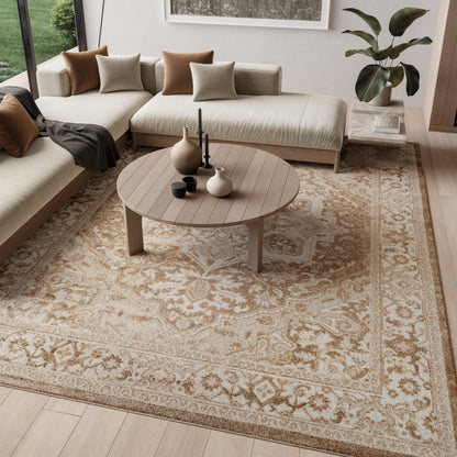 Nourison Home Dekor  Taupe Ivory  Traditional