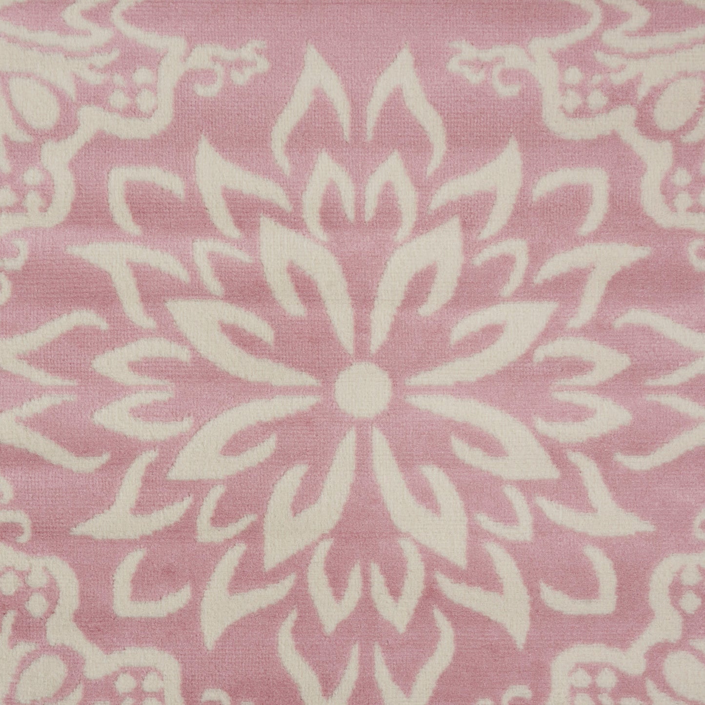 Nourison Home Jubilant  Ivory Pink  Transitional