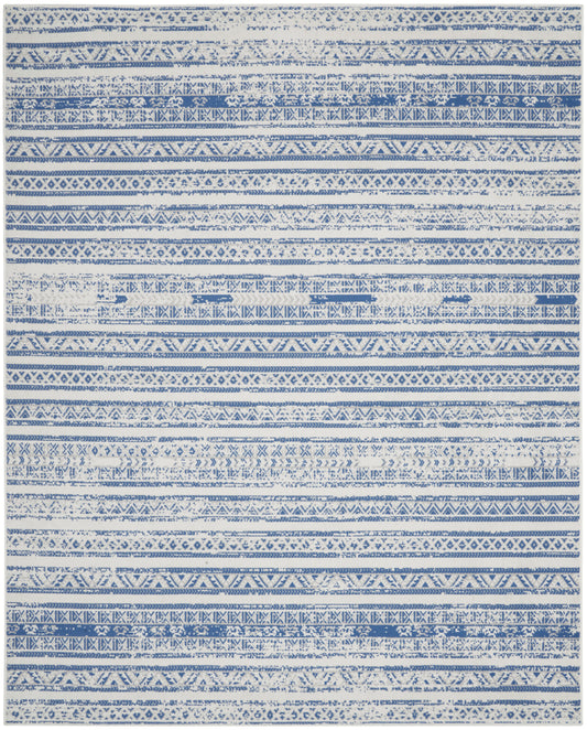 Nourison Home Whimsicle  Ivory Blue  Transitional