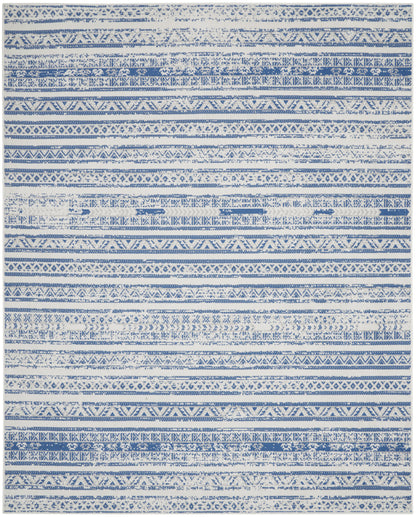 Nourison Home Whimsicle  Ivory Blue  Transitional