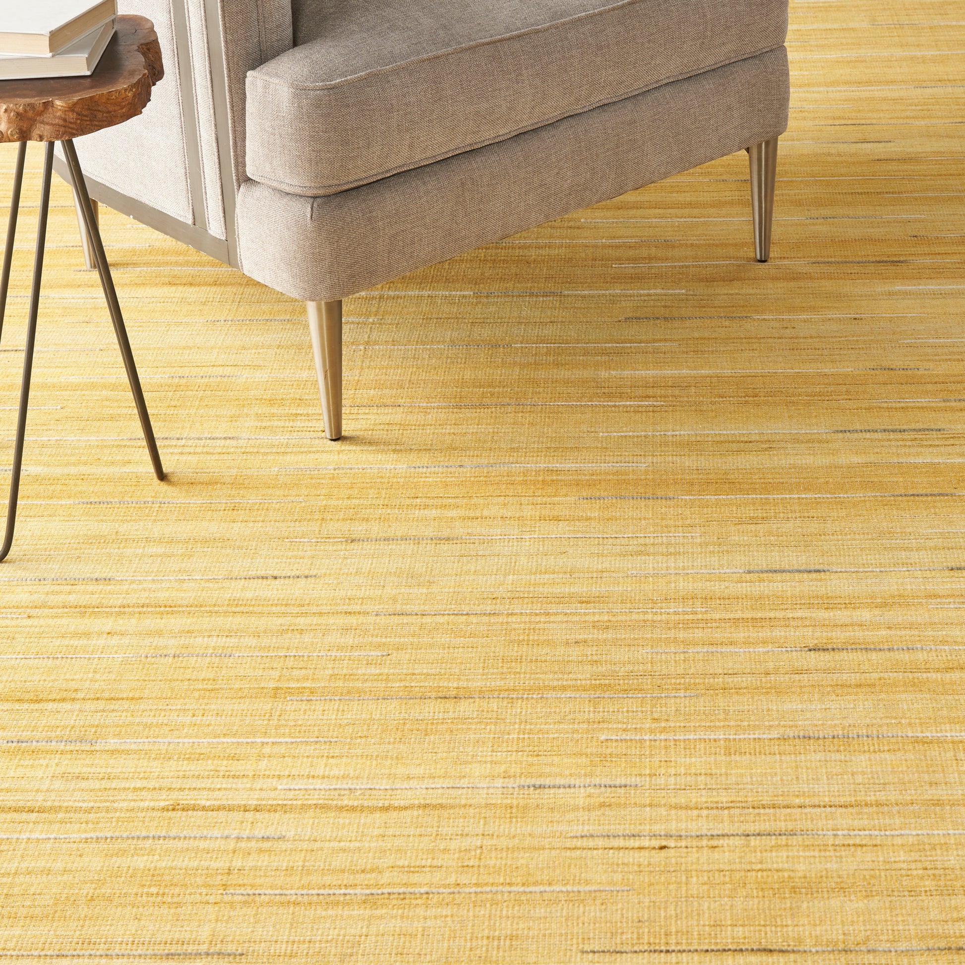 Nourison Home Interweave  Yellow  Contemporary