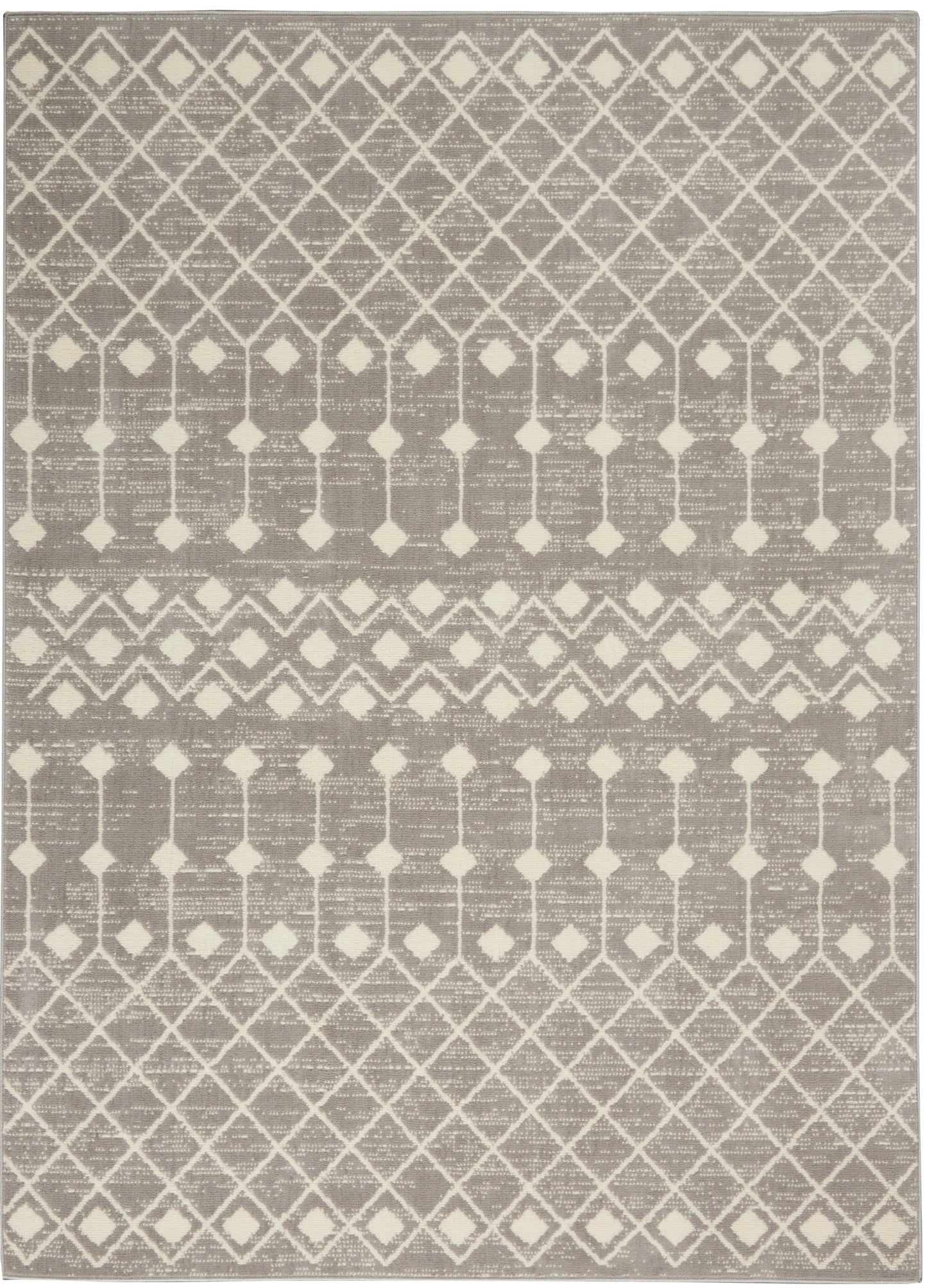 Nourison Home Grafix GRF37 Grey Transitional Power-loomed Rug