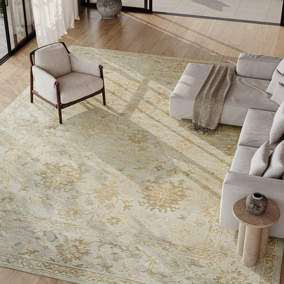 Nourison Home Celia  Sage  Traditional