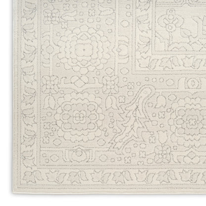 Nourison Home Grace  Ivory Light Grey  Traditional