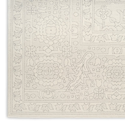 Nourison Home Grace  Ivory Light Grey  Traditional
