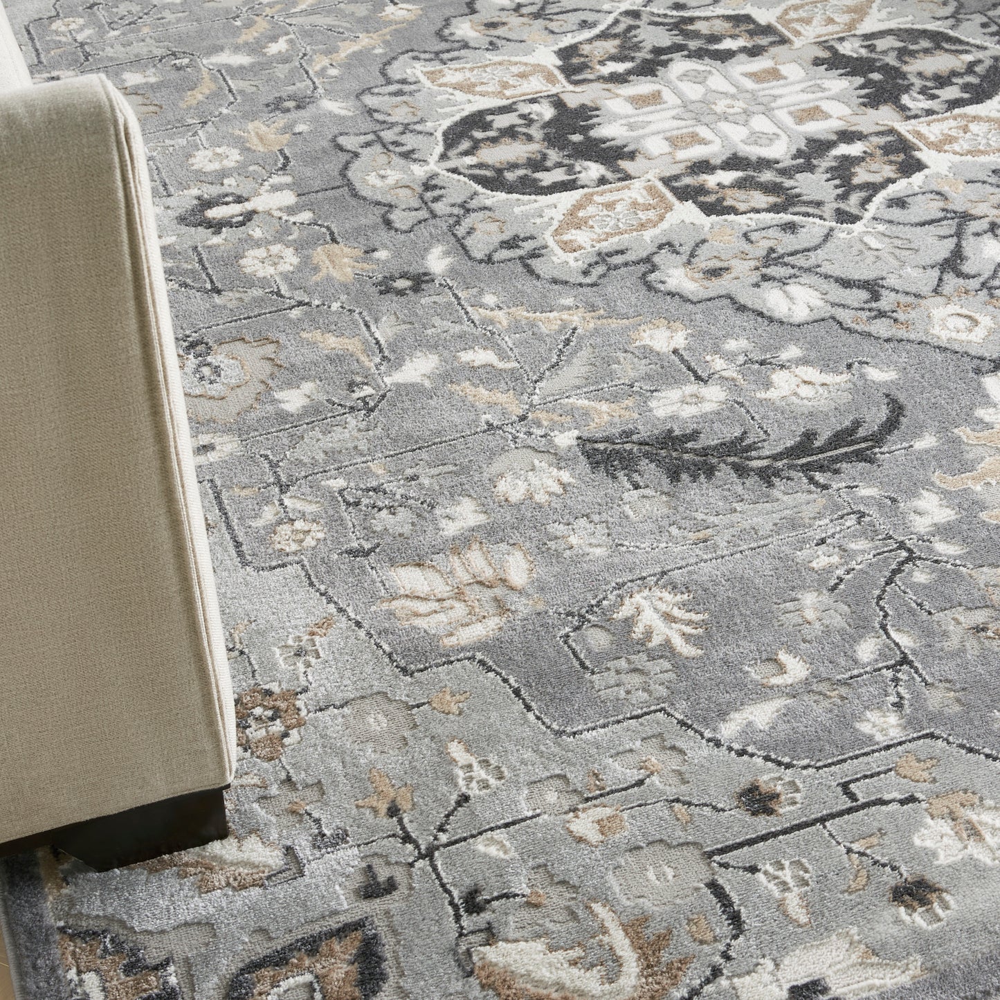 Nourison Home Elation  Grey  Traditional