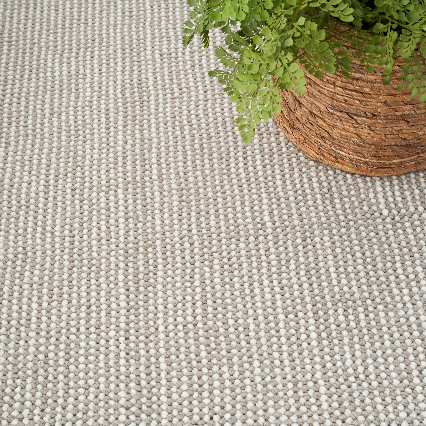 Nourison Home Natural Texture  Ivory Mocha  Contemporary