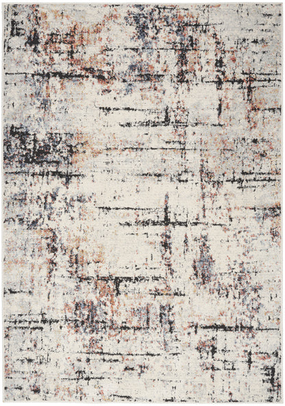 Nourison Home Motion  Ivory Multicolor  Contemporary