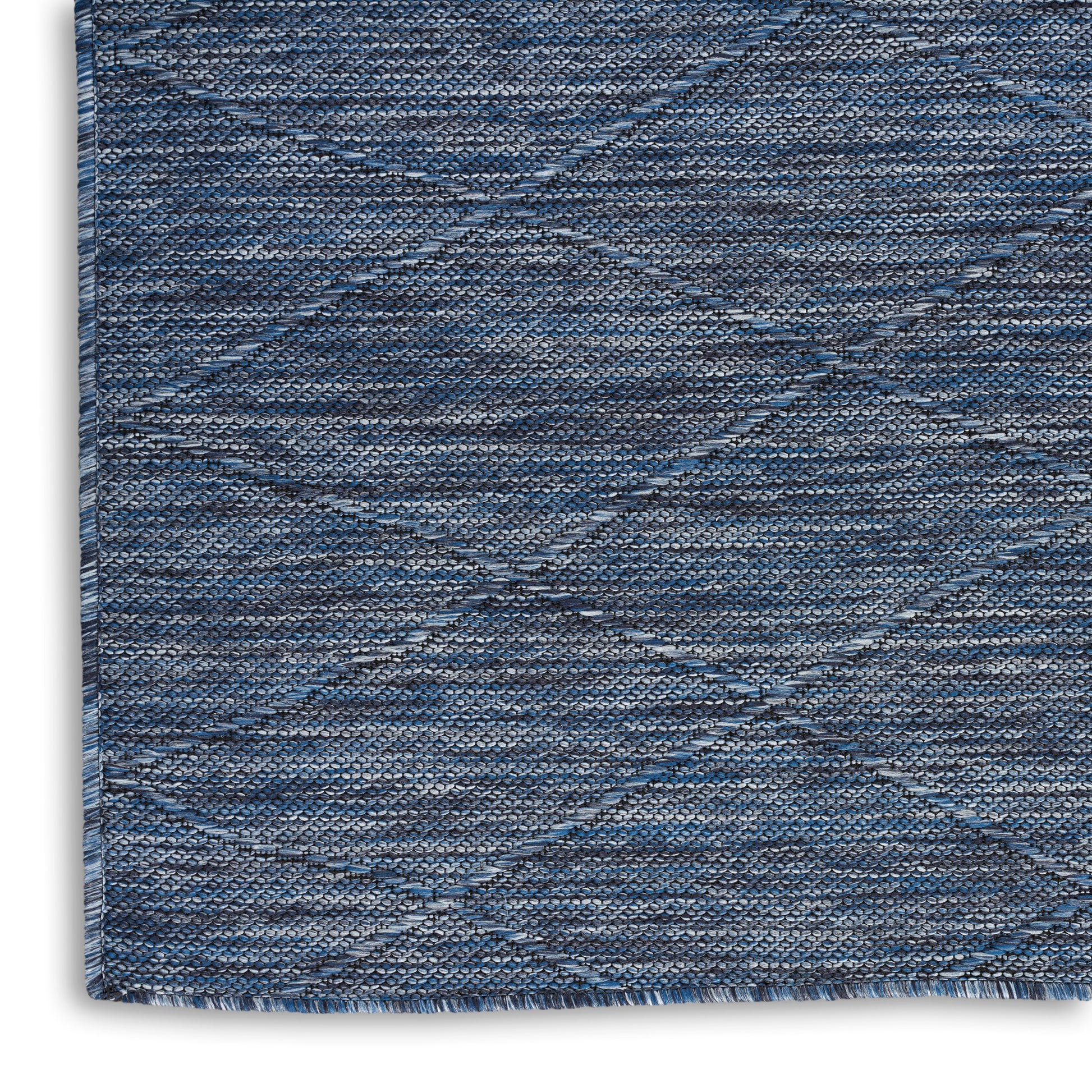 Nourison Home Washable Solutions  Navy Blue  Contemporary
