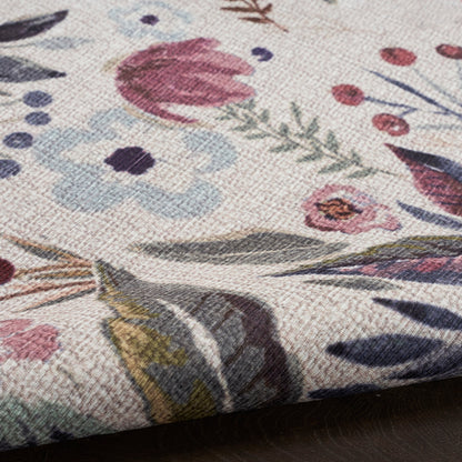 Nourison Home Nourison Washables  Ivory Pink  Traditional