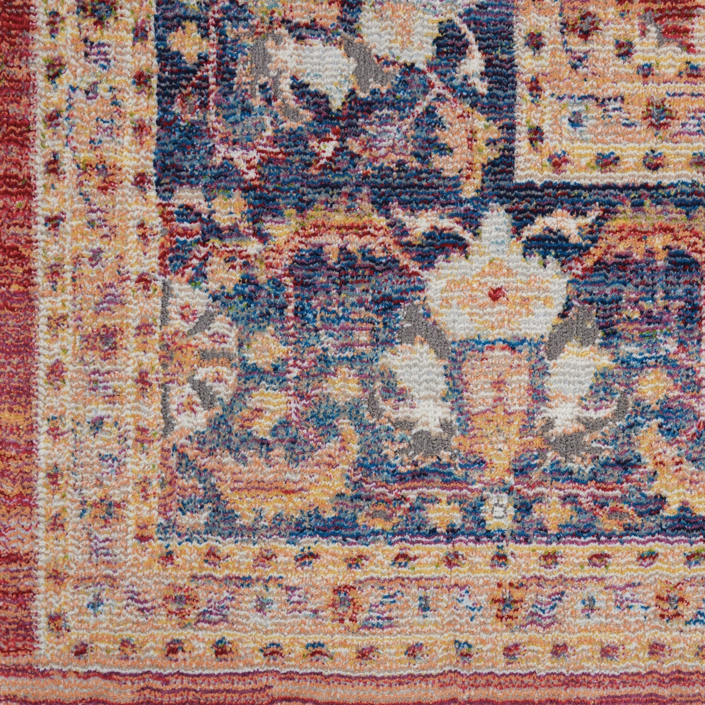 Nourison Home Ankara Global  Red  Traditional