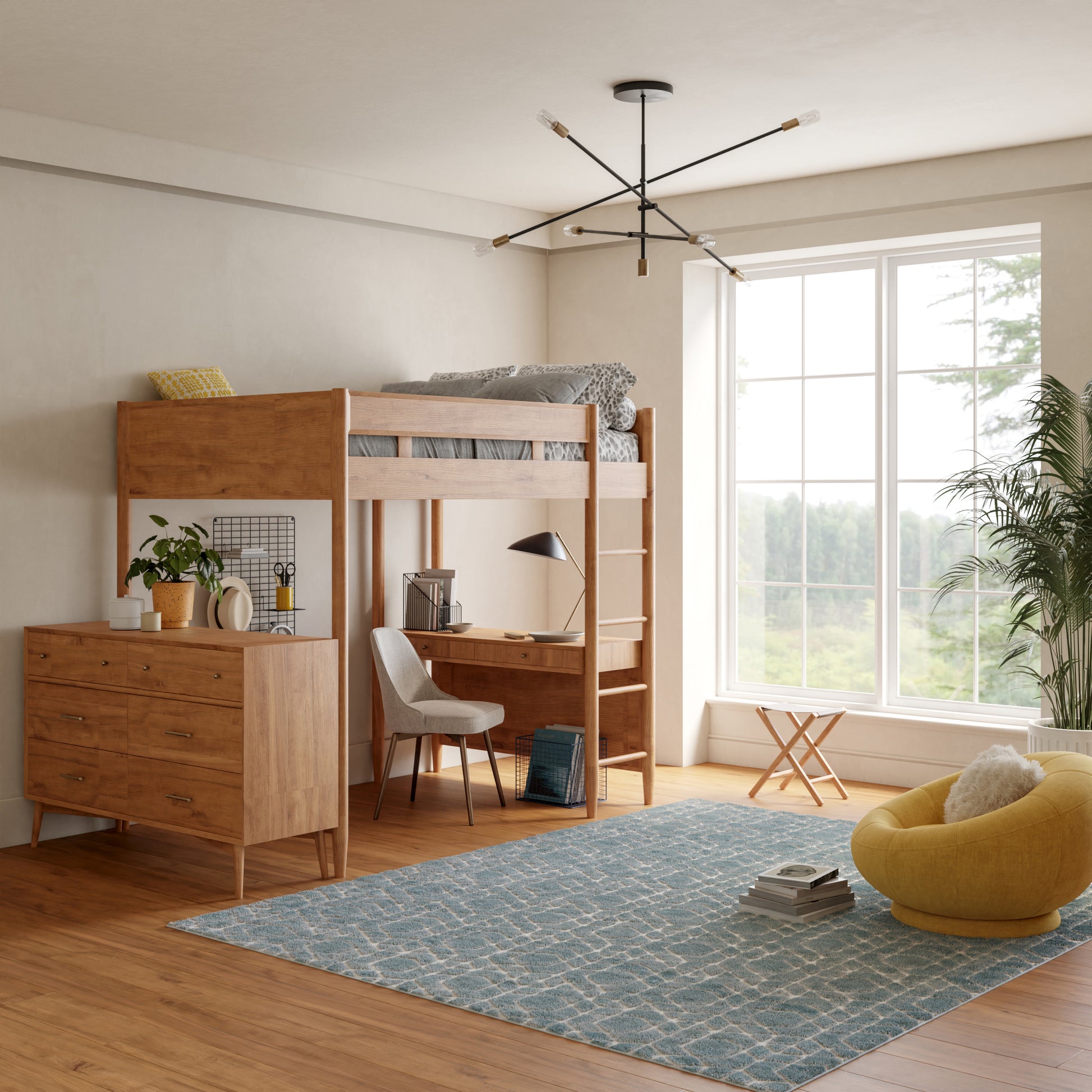 Nourison Home Washable Charm  Blue Ivory  Contemporary