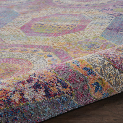 Nourison Home Ankara Global  Multicolor  Transitional