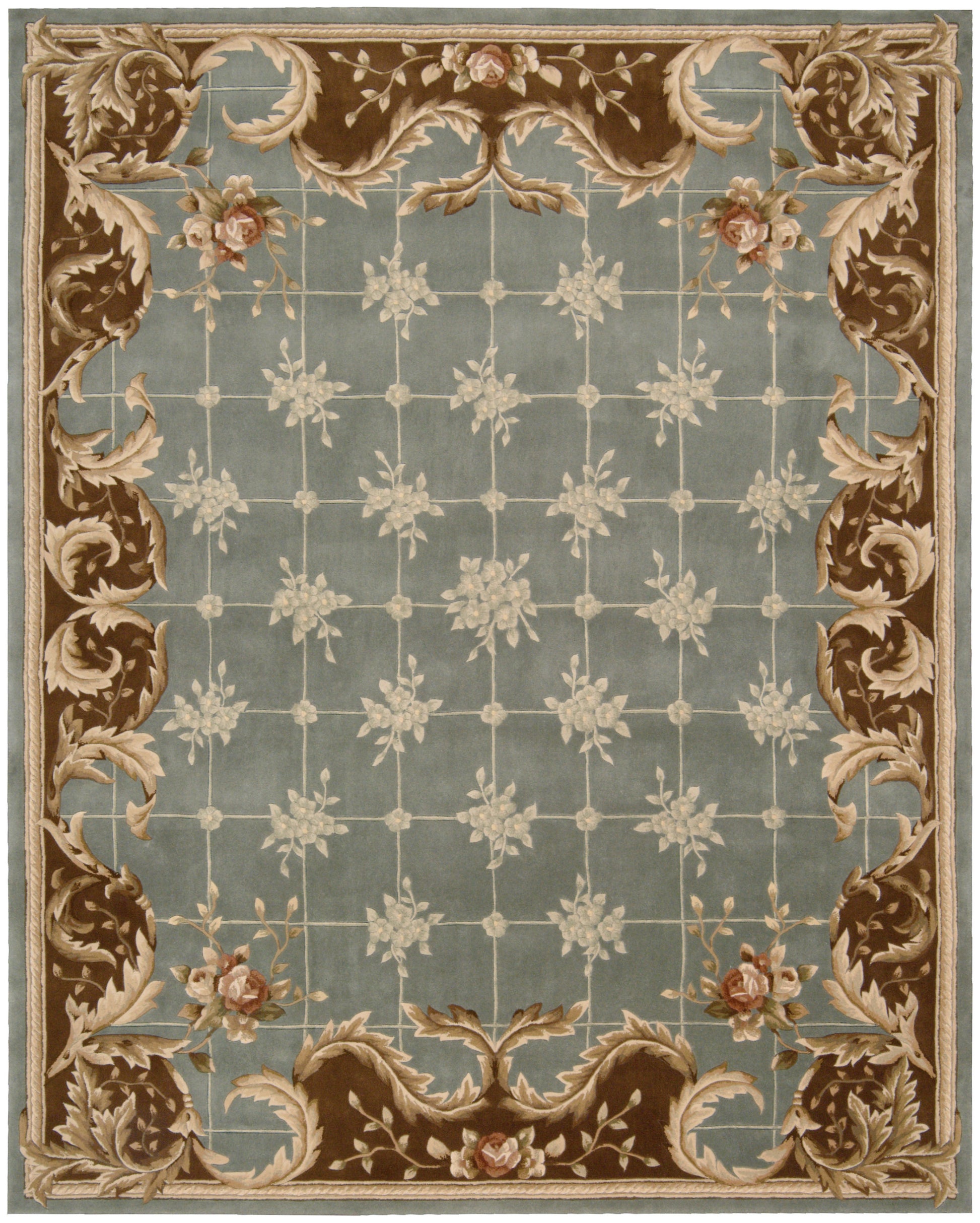 Nourison Home Julian  Blue  Transitional