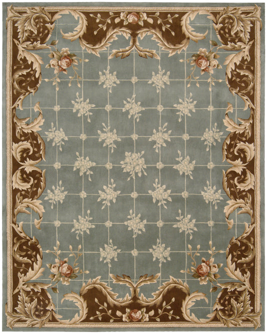 Nourison Home Julian  Blue  Transitional