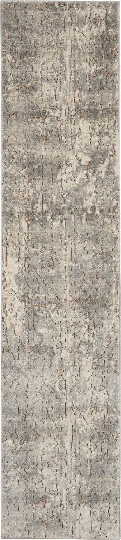 Nourison Home Quarry QUA03 Beige Grey Contemporary Power-loomed Rugs