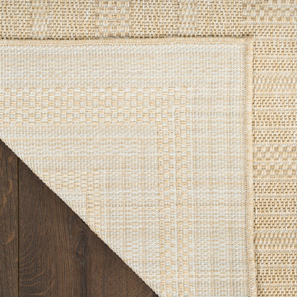 Nourison Home Tulum  Cream  Contemporary