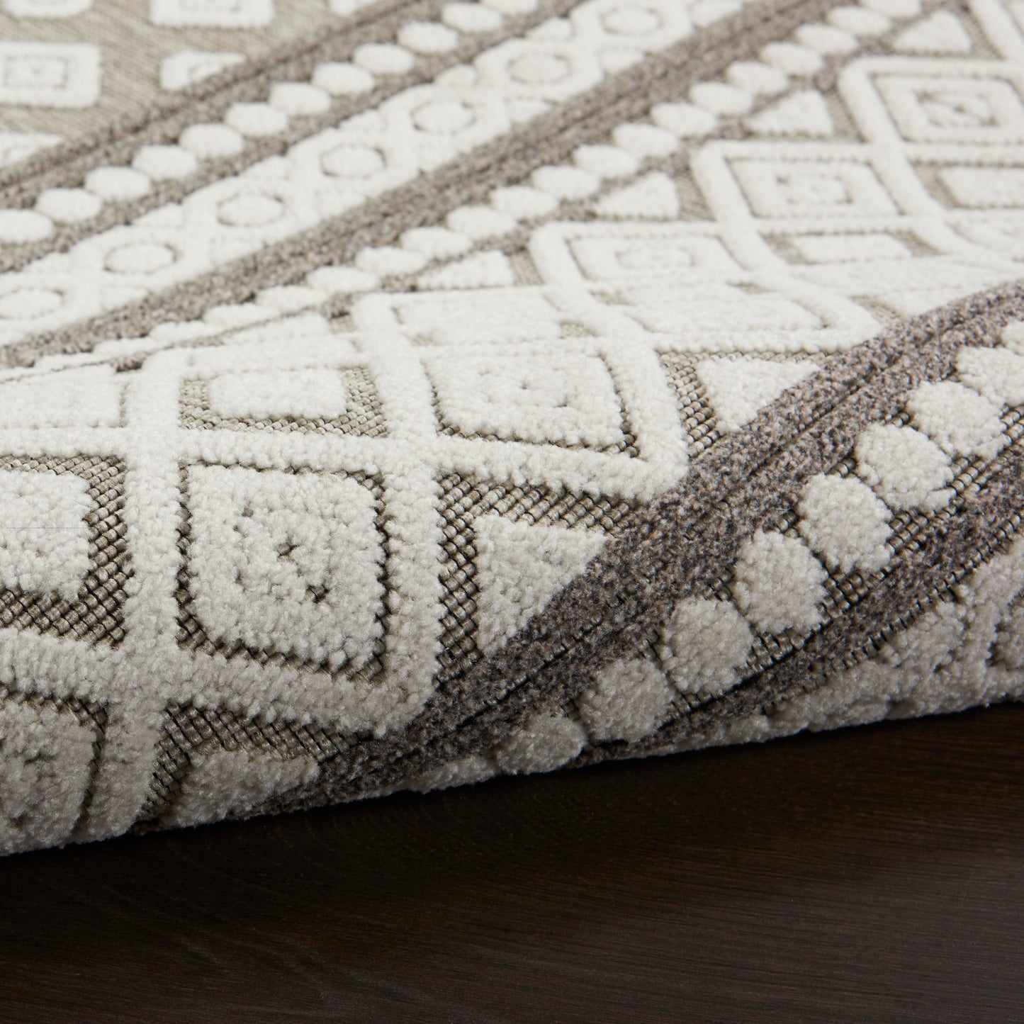 Nourison Home Key Largo  Light Grey  Transitional