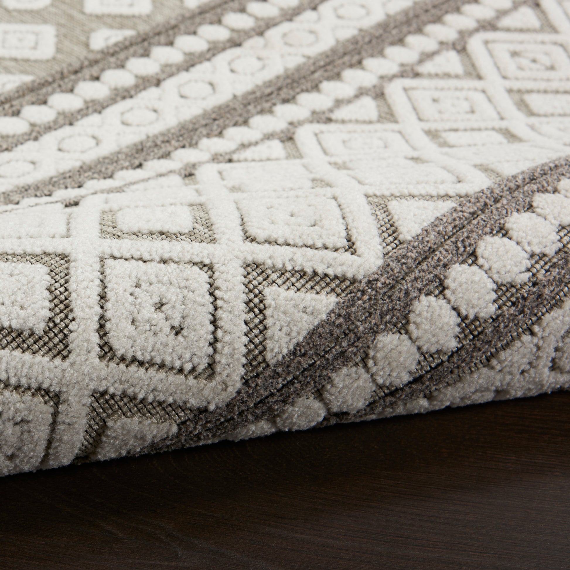 Nourison Home Key Largo  Light Grey  Transitional