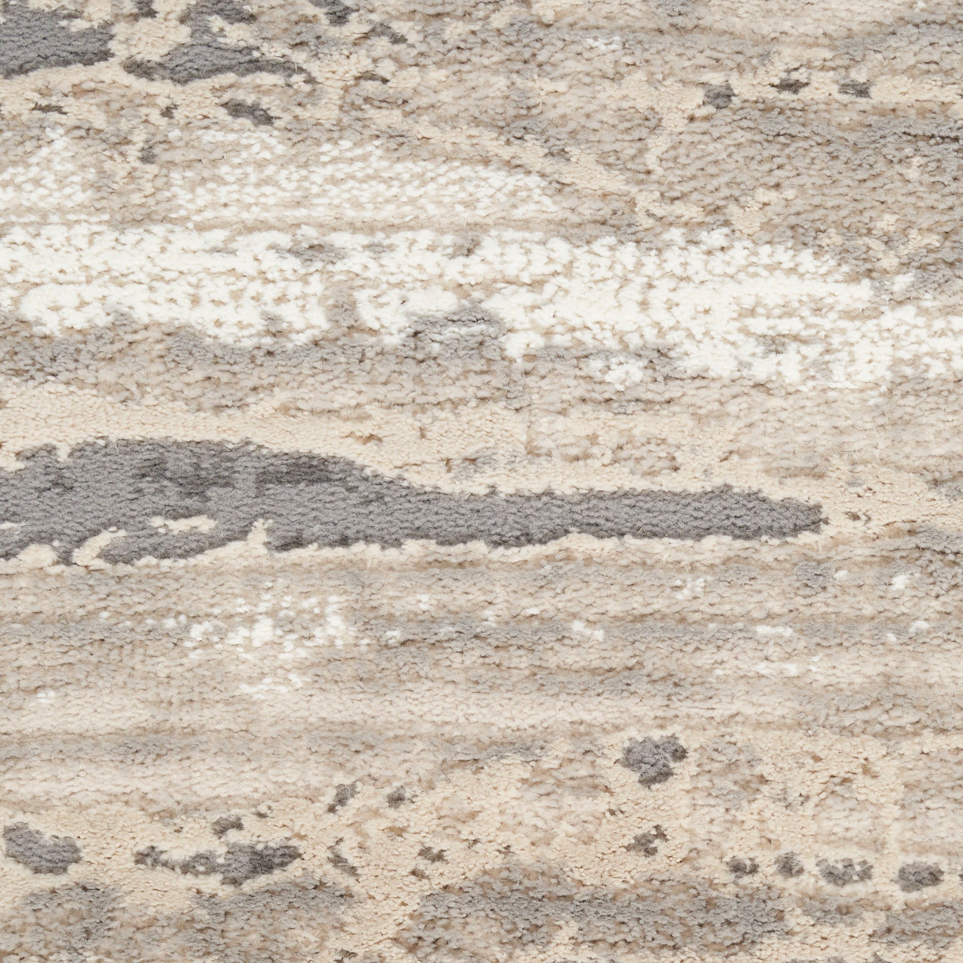 Nourison Home Sustainable Trends  Ivory Multicolor  Contemporary