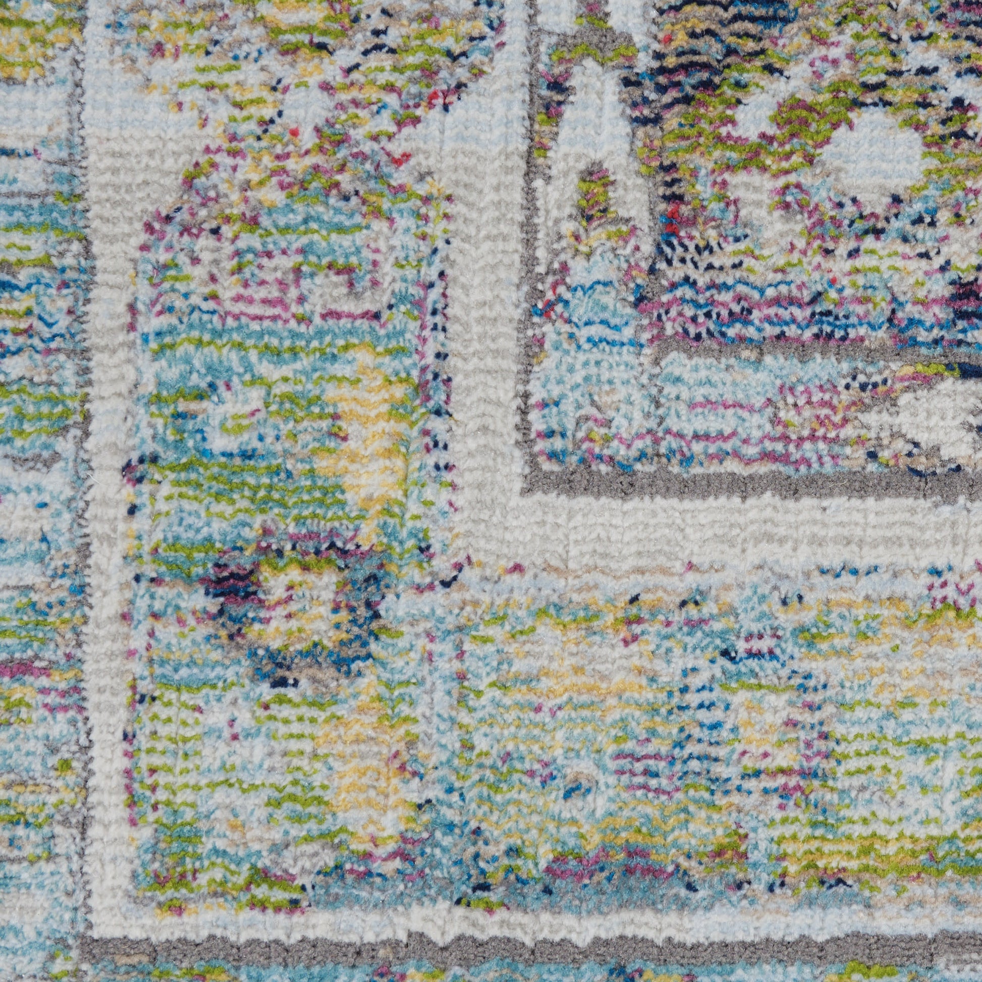 Nourison Home Ankara Global  Blue Green  Traditional