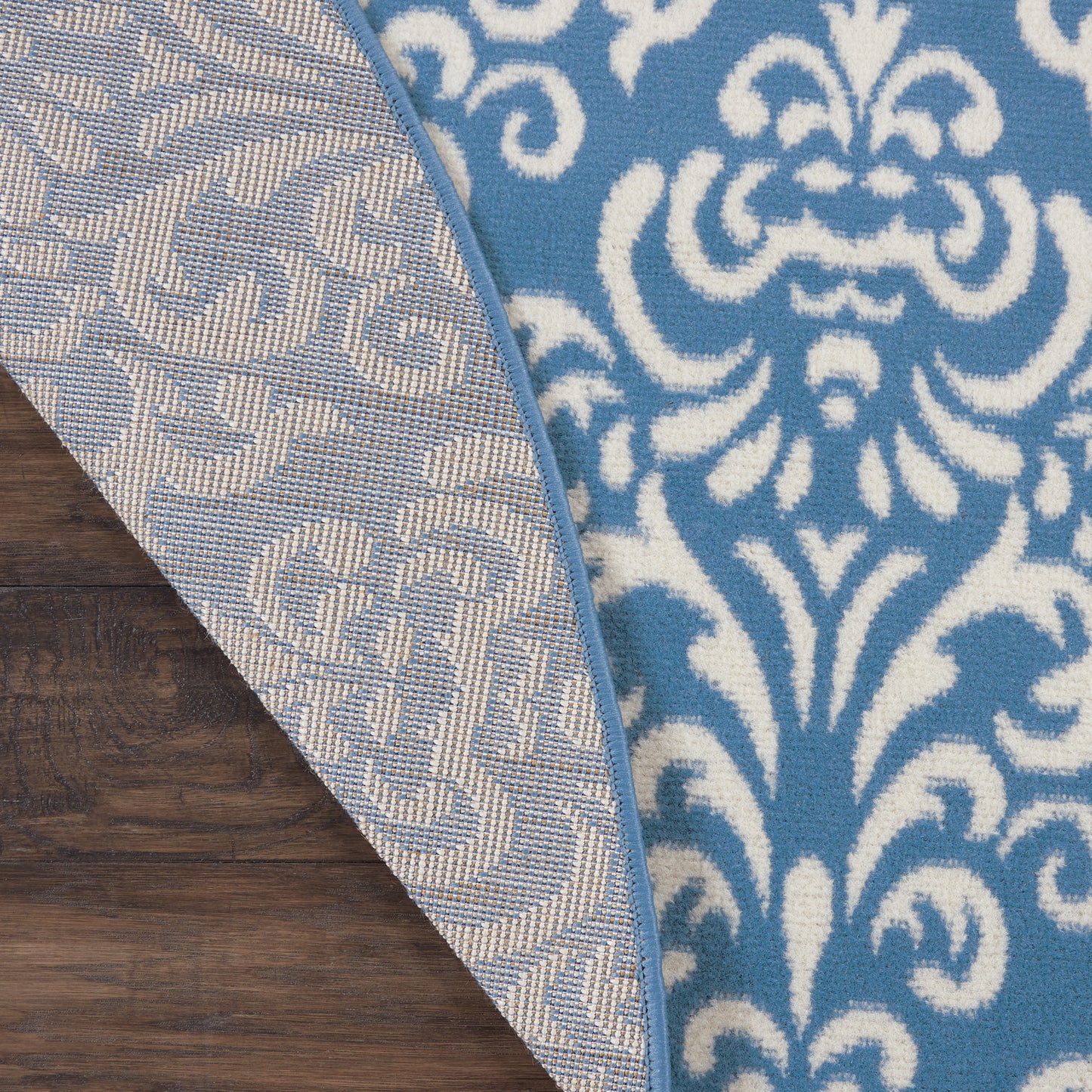 Nourison Home Grafix  Blue  Transitional