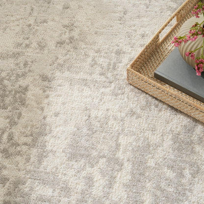 Nourison Home Quarry  Cream Grey  Contemporary