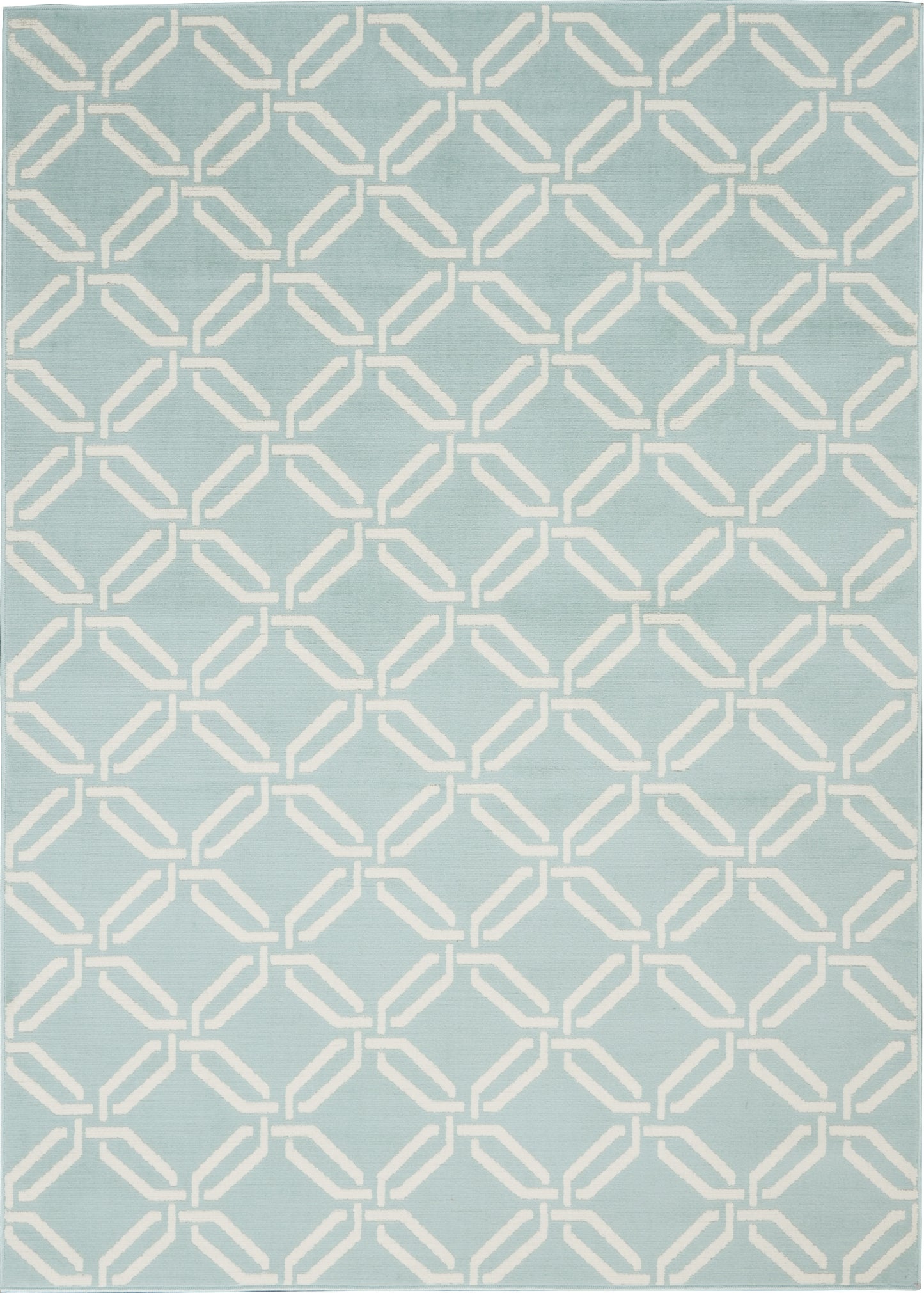 Nourison Home Jubilant JUB17 Green Contemporary Power-loomed Rug