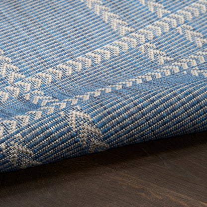 Nourison Home Horizon Indoor/Outdoor  Navy  Contemporary