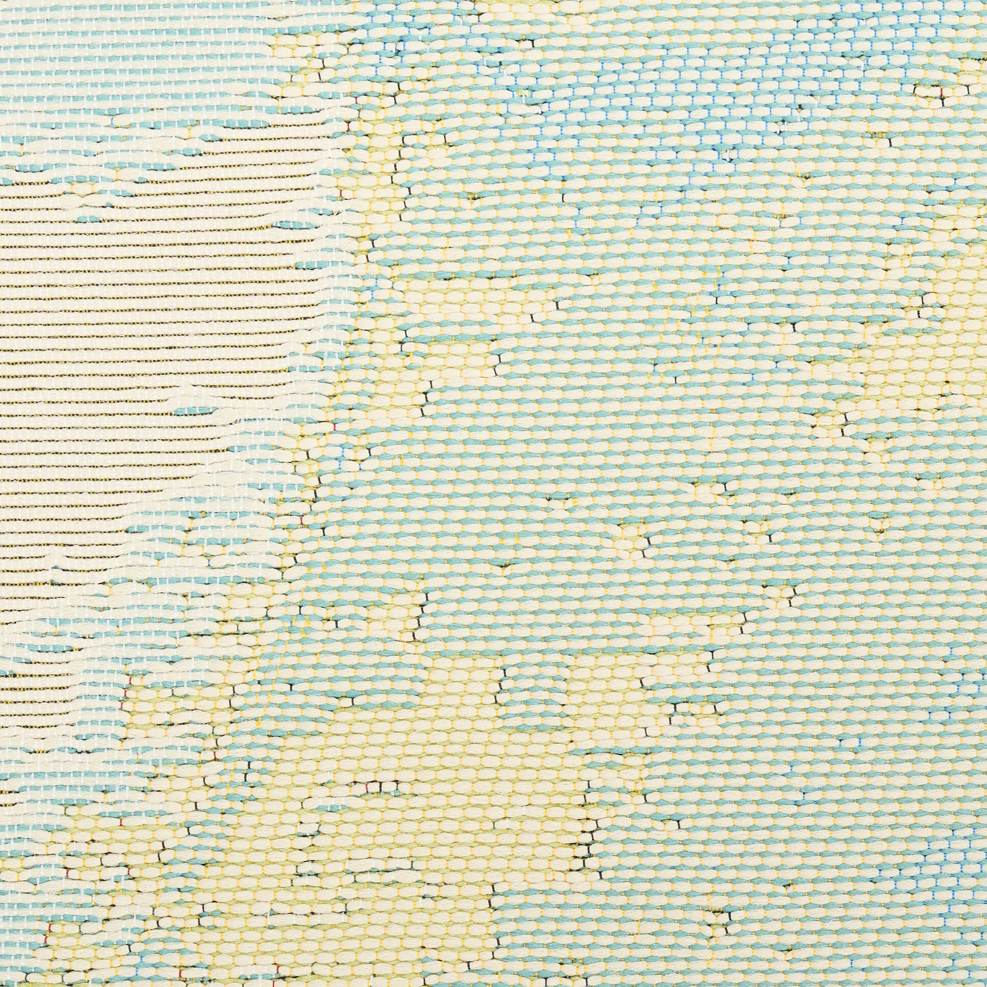 Nourison Home Color Splash  Ivory Blue  Contemporary